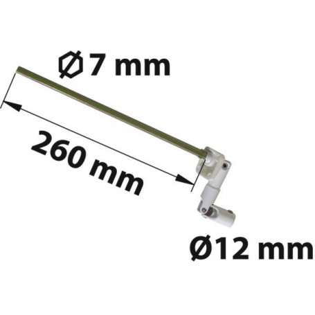 Sortie de caisson à 45°