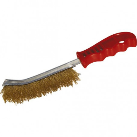 Brosse métal convexe