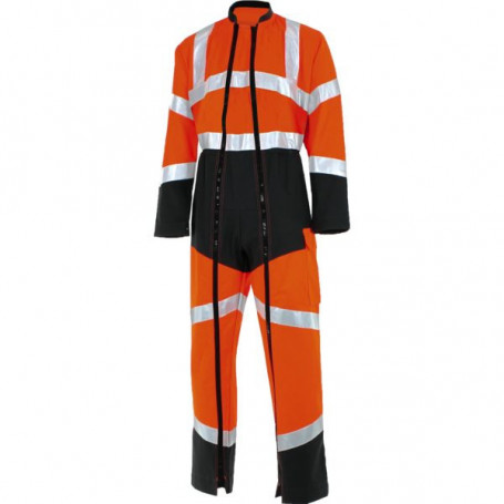 Combinaison Hivi 2 zips Fluo Safe