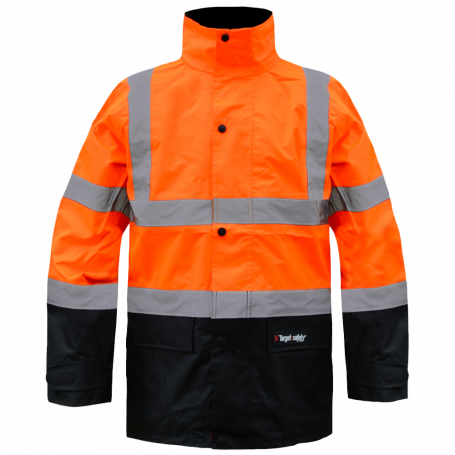 Parka | Veste de pluie haute visibilité SKY orange